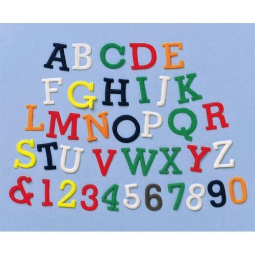 FMM Alphabet & Numbers tappits Upper Case