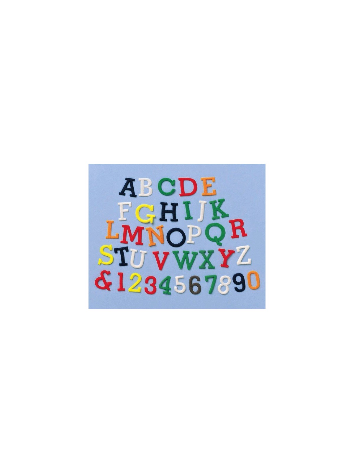 FMM Alphabet & Numbers tappits Upper Case