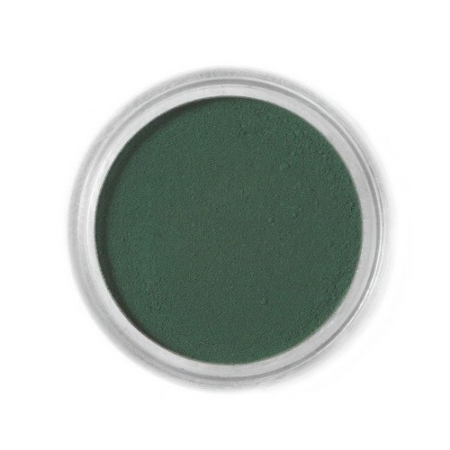 Jedlá prachová barva Fractal - Dark Green, Sötét zöld (1,5 g)