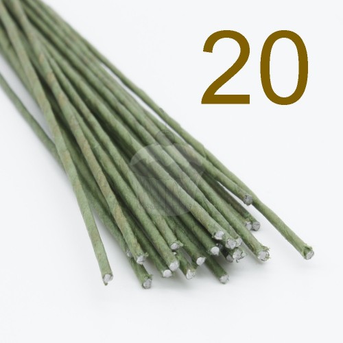 Caketools 20 Wire Floral green- 50pcs