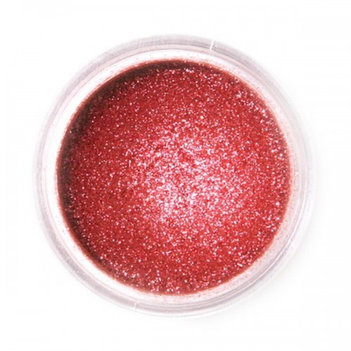 Edible pearlescent powder paint Fractal - Sparkling Deep Red, Sparkling Red (3.5 g)