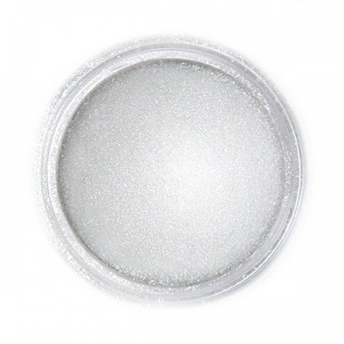 Decorative pearlescent powder paint Fractal - Light Silver, Light metallic silver (3 g)