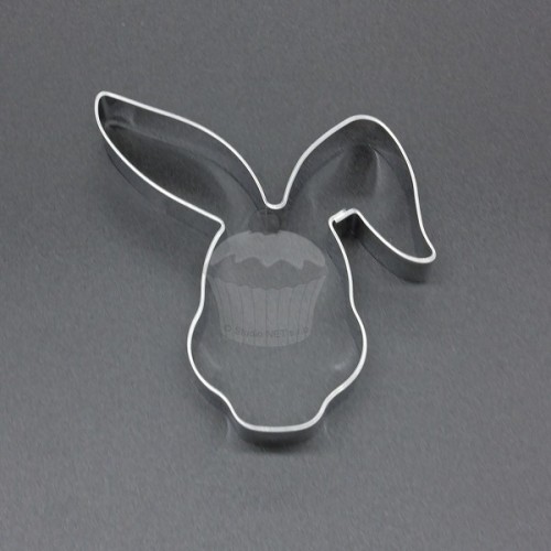 Stainless steel cookie cutter - rabbit head