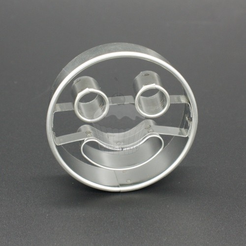 Stainless steel cutter - smiley happy
