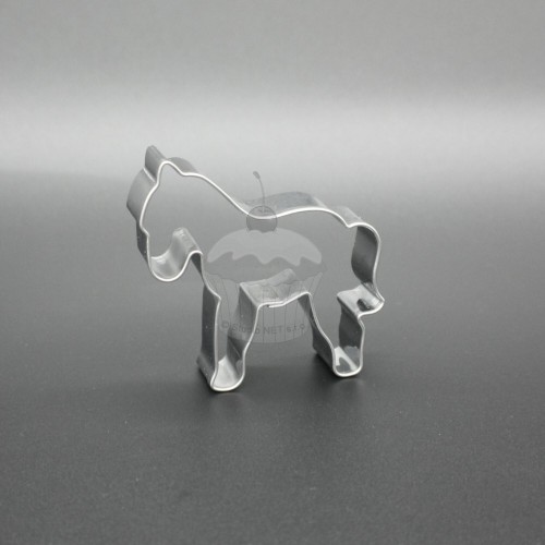 Stainless steel cookie cutter - horse