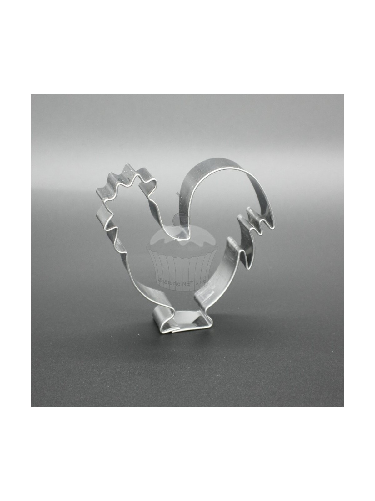 Stainless steel cookie cutter - rooster