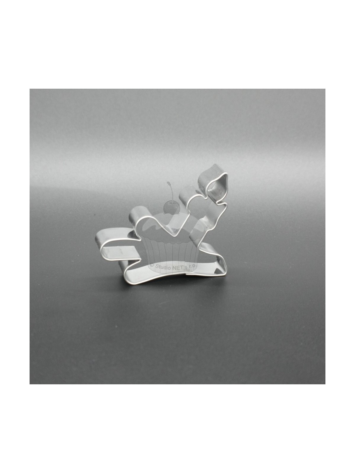 Stainless steel cookie cutter - Christmas candle