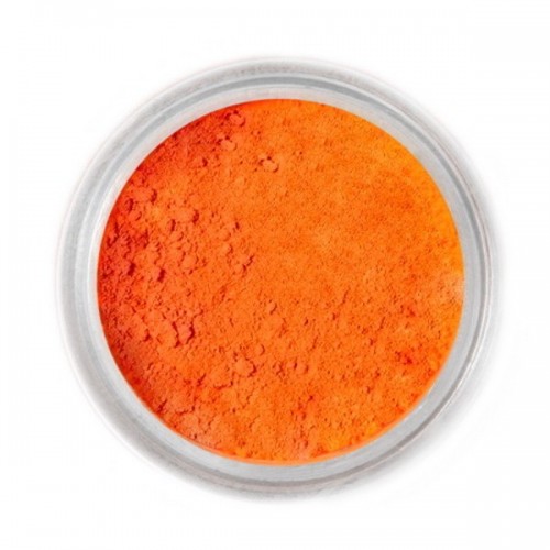 Jedlá prachová barva Fractal - Orange, Narancssárga (2,5 g)