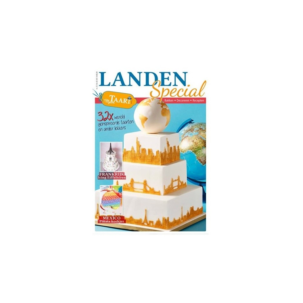 MjamTaart! Cake Decorating Magazine Länder-Special 2016