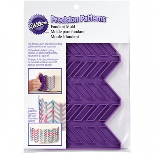 Wilton Silicone Mat - Precise Patterns - Fishbone