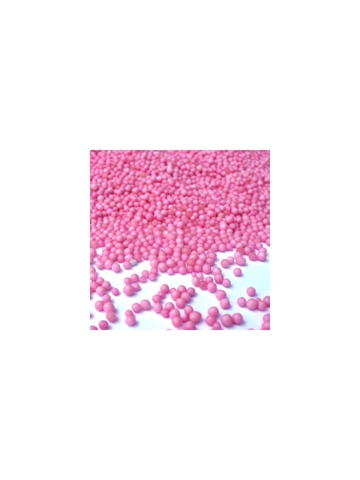 Rosa Zuckerperlen - 100g