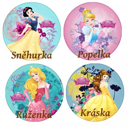 Disney jedlý papír Princesses - Popelka