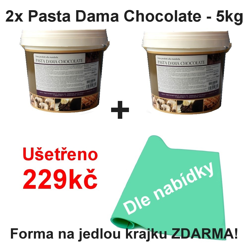 2x Pasta Dama Chocolate - 5kg + krajka zdarma