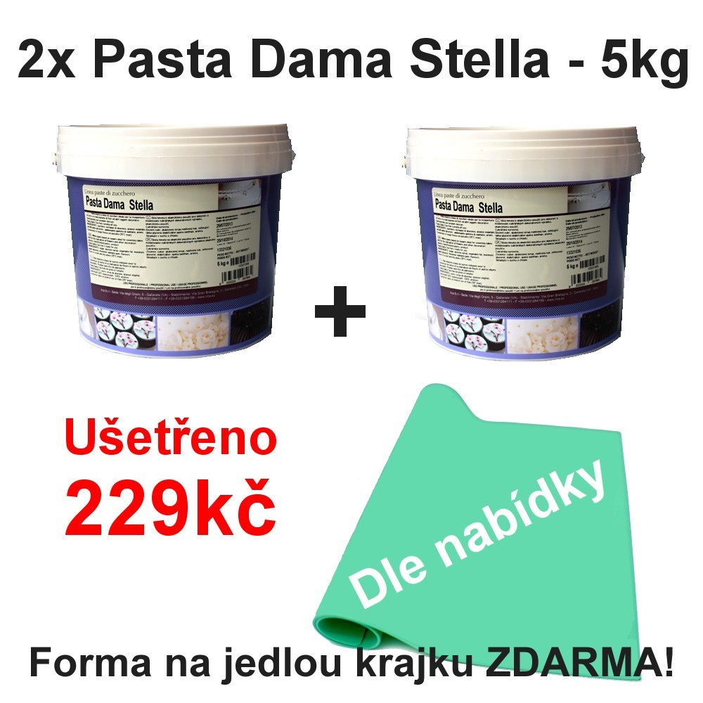 2x Pasta Dama Stella - 5kg + Spitze kostenlos