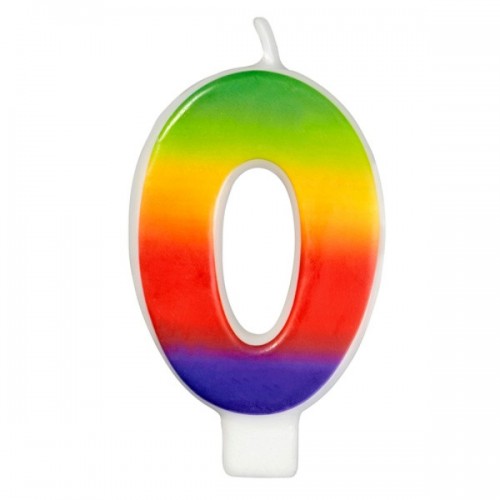 Wilton Candle Rainbow - 0