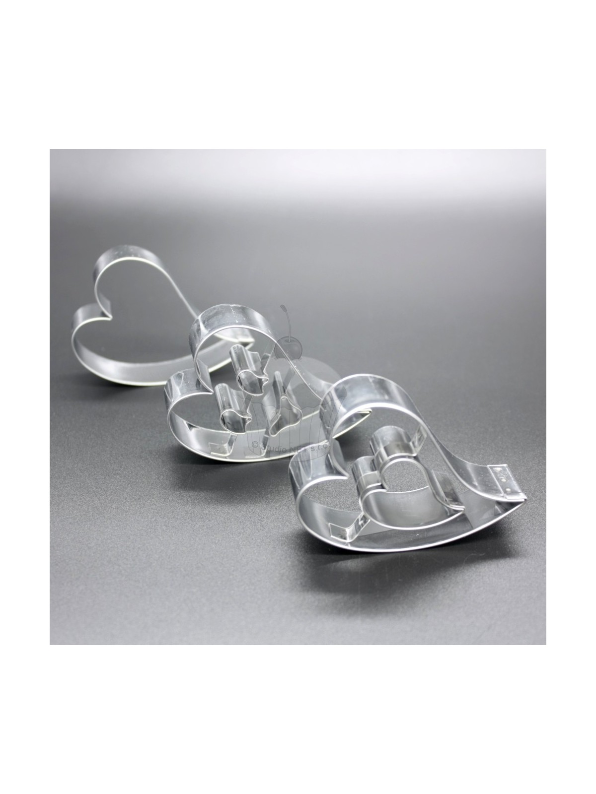 Stainless steel Cutters - Valentine Set I. (3 pcs)