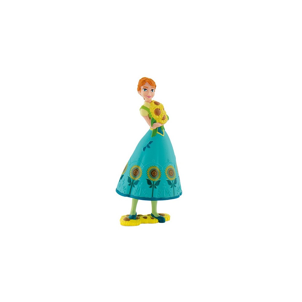 Dekorationsfigur - Disney Figur - Frozen - Anna - Grün