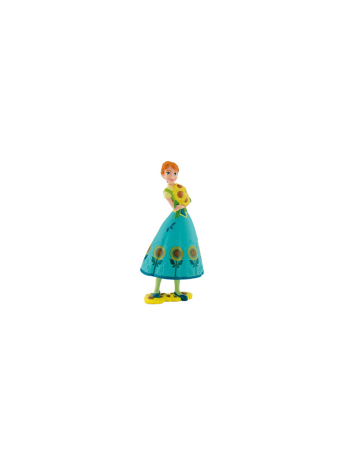 Dekorationsfigur - Disney Figur - Frozen - Anna - Grün