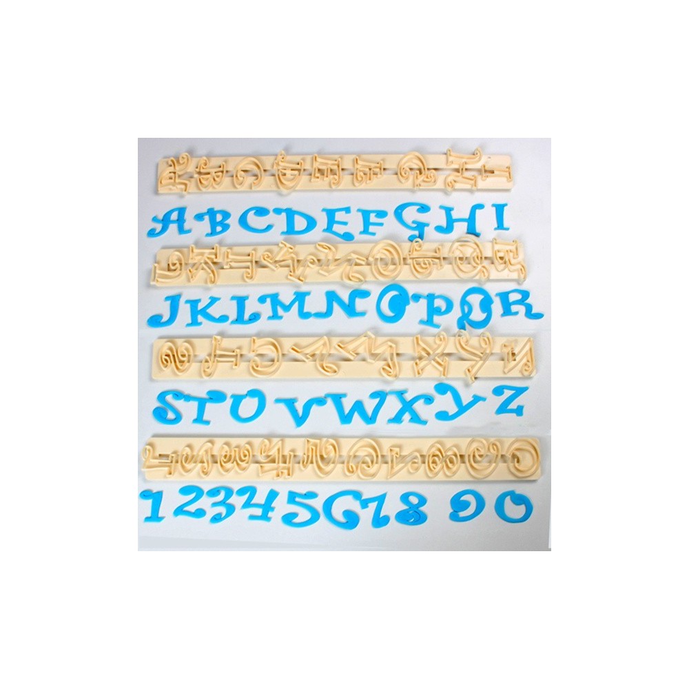 FMM Large Alphabet and Numbers - Chunky Funky - 2cm