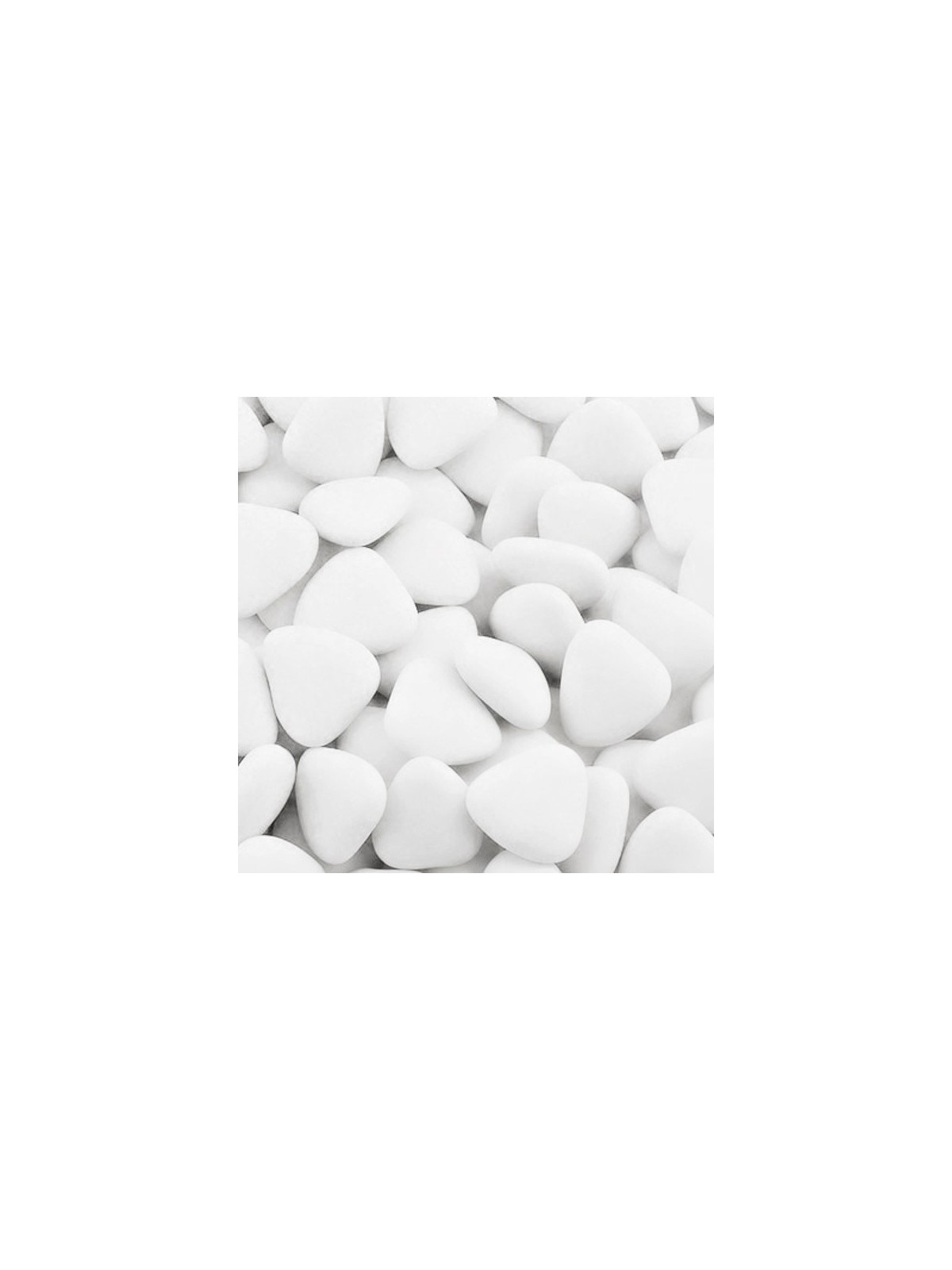 Schokoladen Herzen weiss - 100g