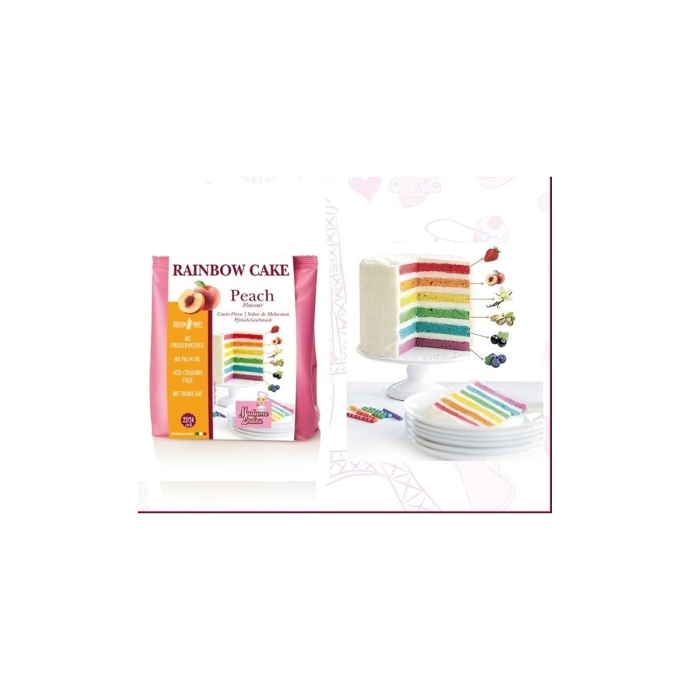 Madame Loulou - Rainbow Cake - peach - 100g