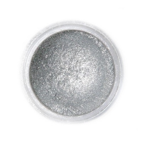 Decorative powdered pearlescent paint Fractal - Sparkling Dark Silver (3.5 g)