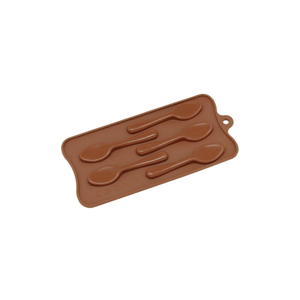 Silikonová forma na čokoládu - lžička