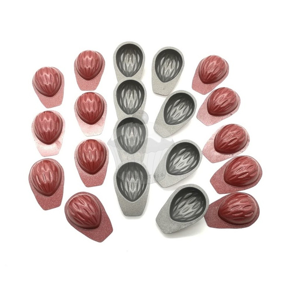 Teflon mold - Nuts small 20pcs