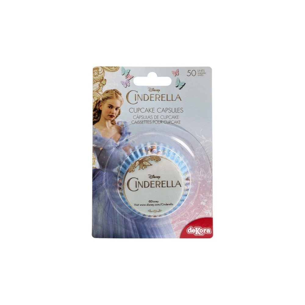 Dekora  Baking Cups - Cinderella - 50pcs