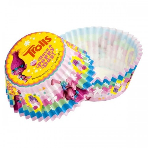 Dekora  Baking Cups - Trolls - 50ks