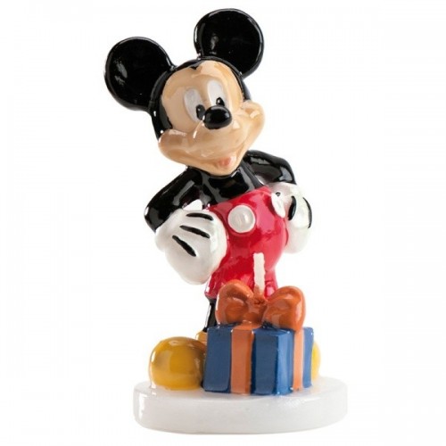 Dekora Cake candle - Mickey with gift - 1pc