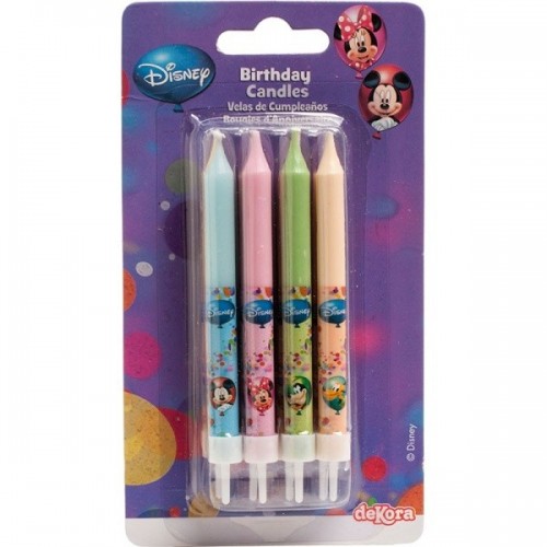 Birthday candles - Mickey and Friends - 8pcs