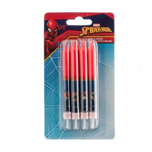 Dekora - Birthday candles - Spiderman - 8pcs