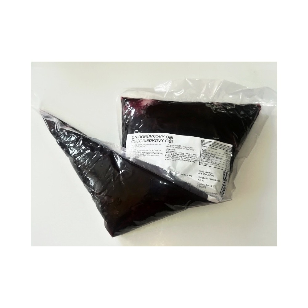 Blueberry gel - fruit filling -  1kg