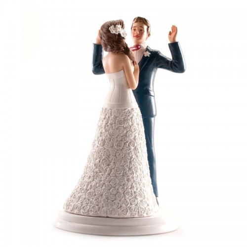 wedding figurines - hands up