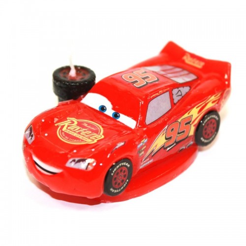 Dekora Kuchen Kerze - Cars - McQueen 3D - 1St