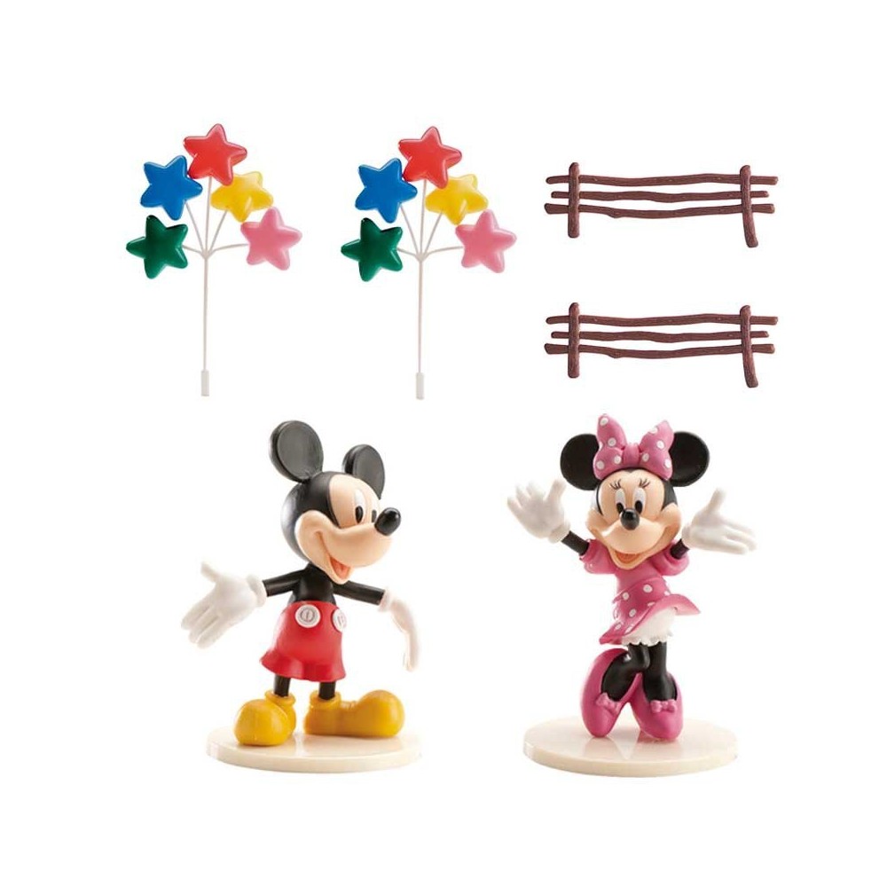 Set dekorační figurka - Mickey Mouse + Minnie