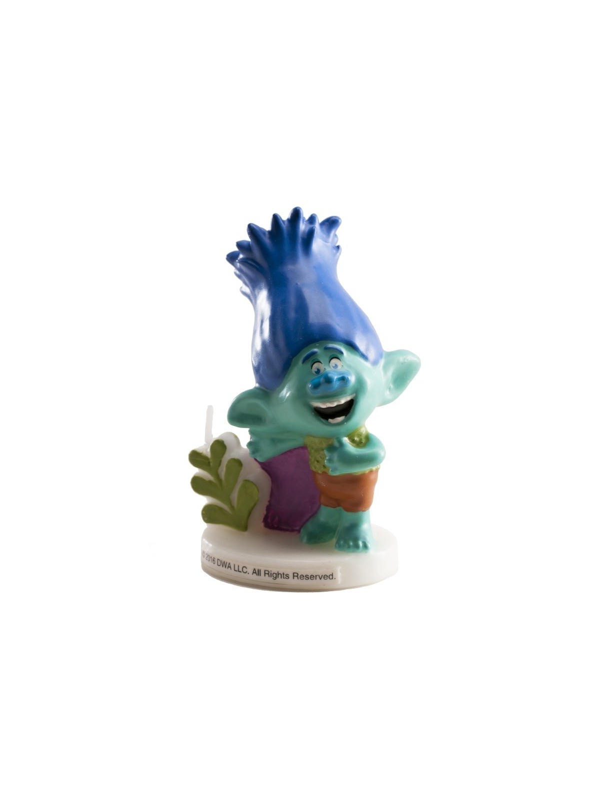 Dekora Kuchen Kerze - Trolls 3D - Branch