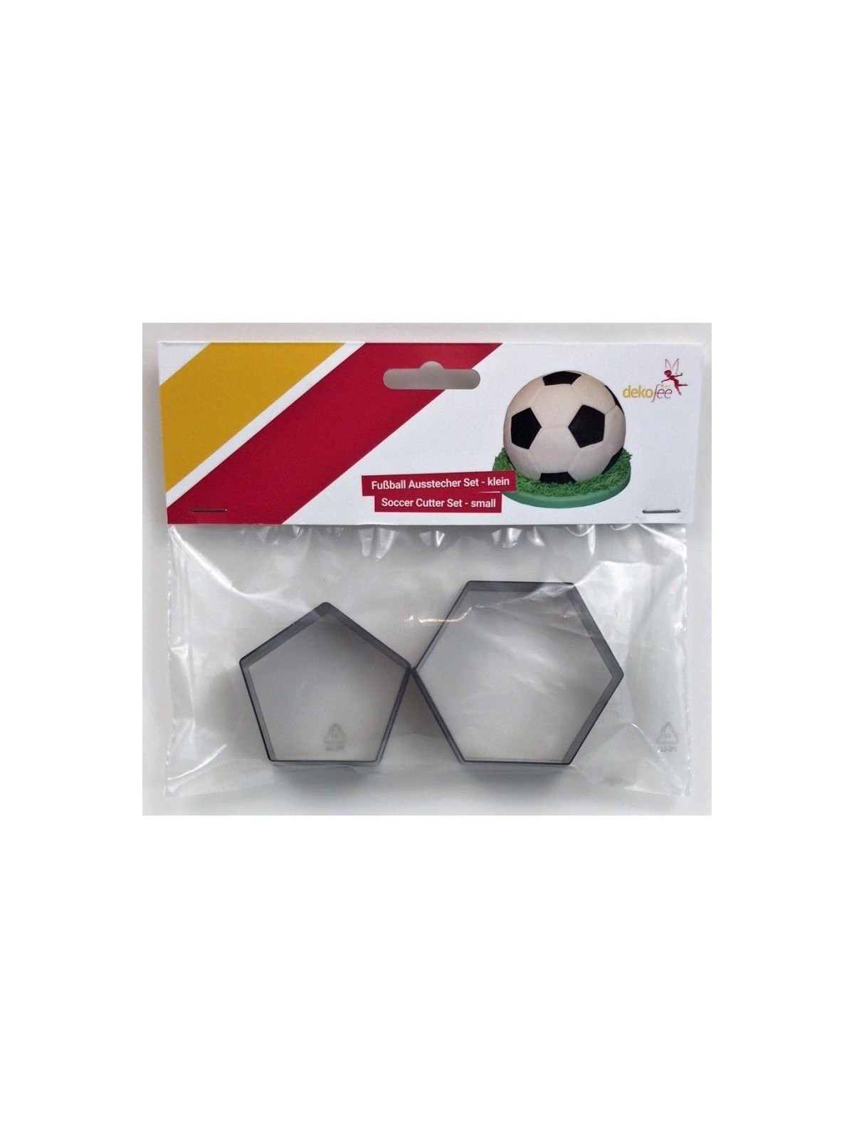 Dekofee Cutter - Fußball - klein  2St