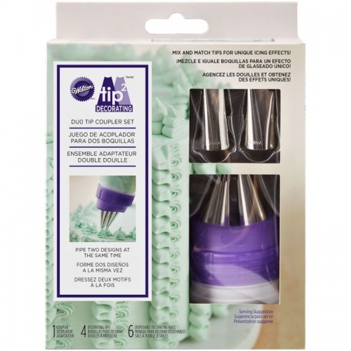 Wilton Duo Tip Coupler Set  -  set 11ks