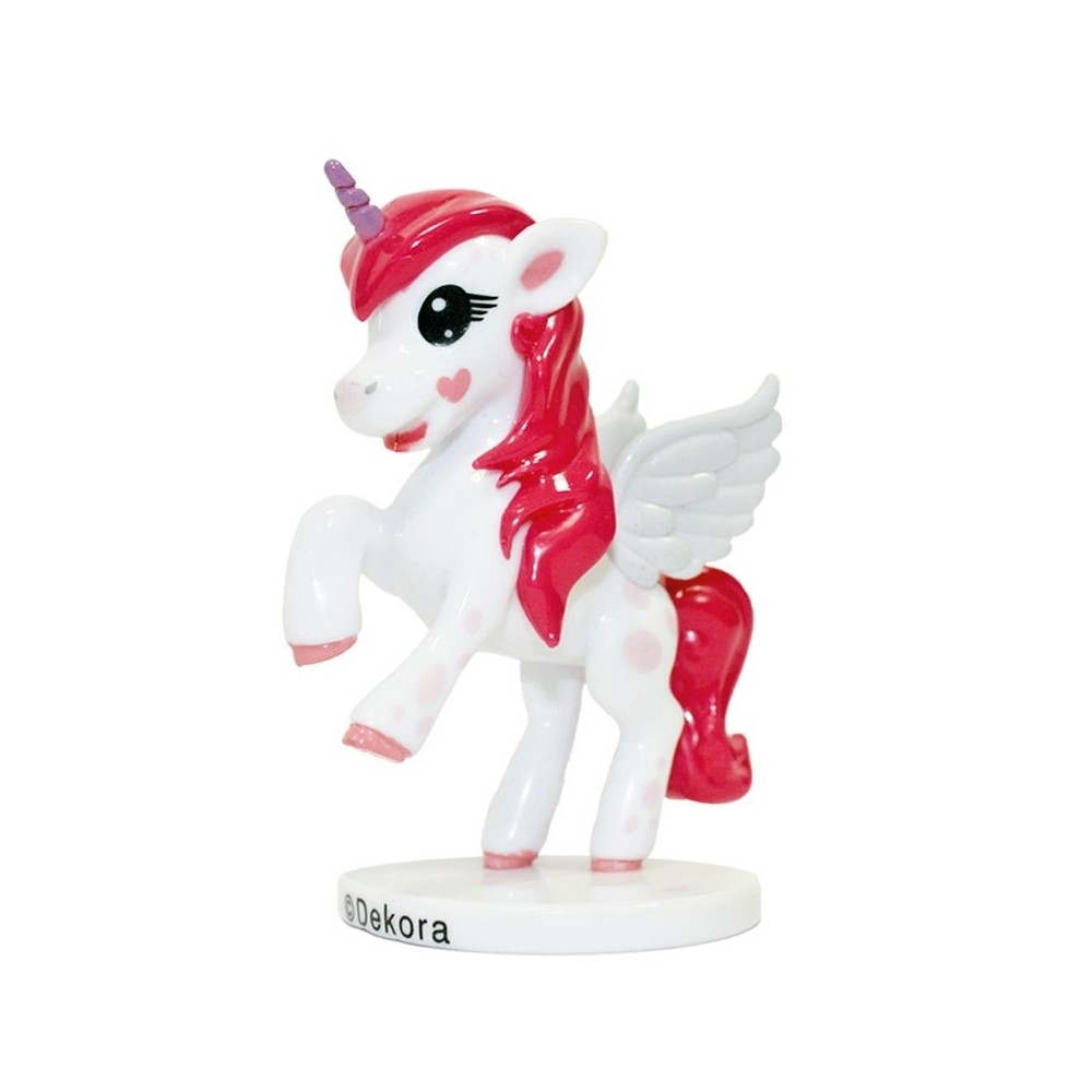 Dekora - Dekorační figurka - Unicorn - Jednorožec - 8cm