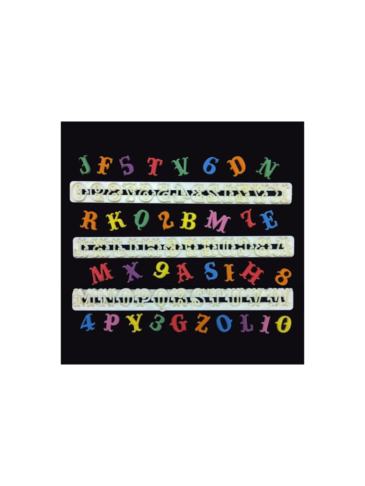 FMM Carnival Alphabet & Numbers Set Tappits