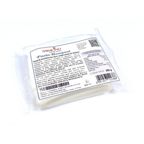Gum paste Saracino white 250 g