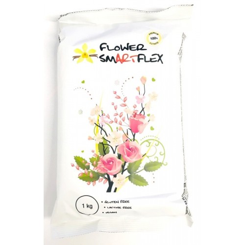 Smartflex Flower Vanilla 1kg - Modeliert Fondant