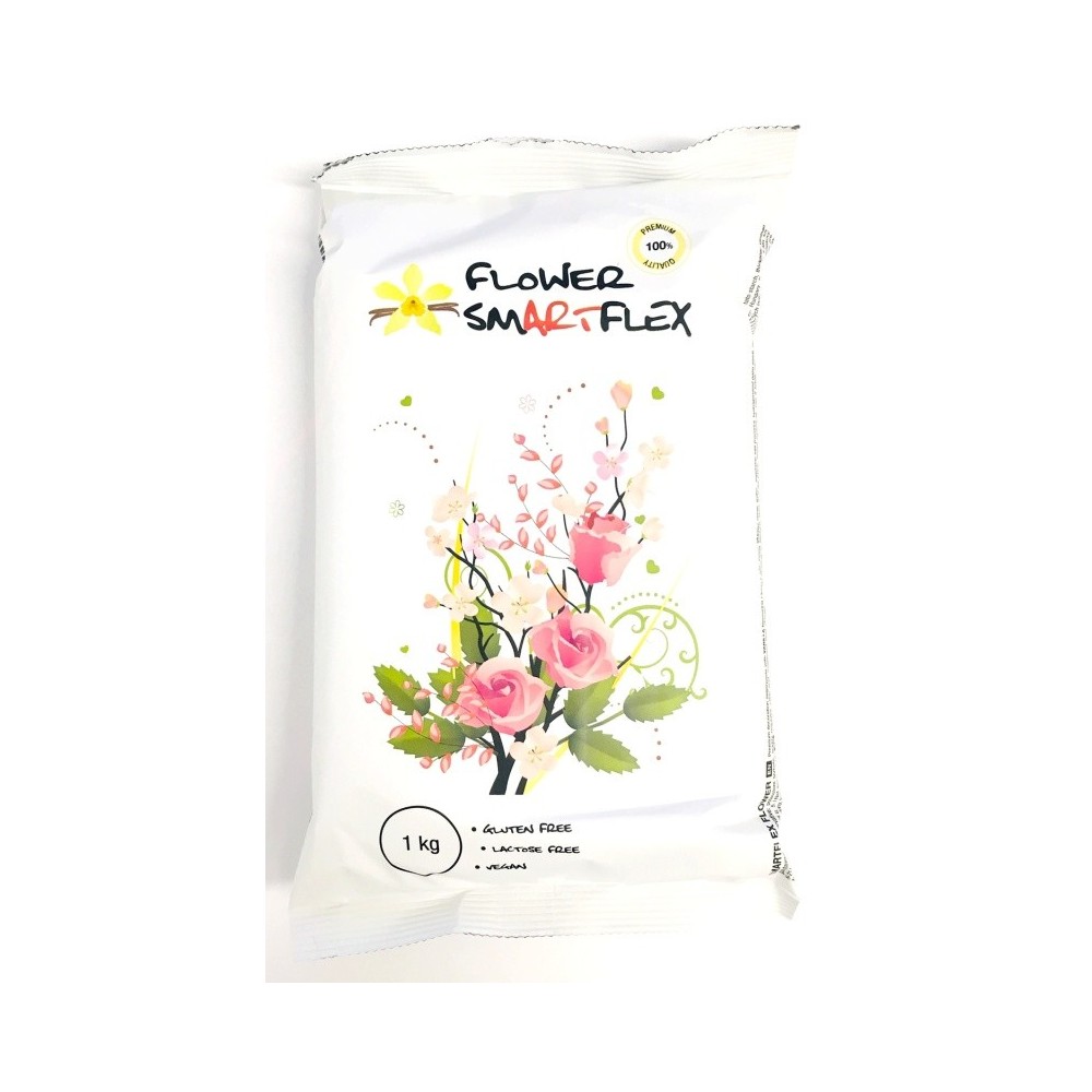 Smartflex Flower Vanilla 1kg - Modeliert Fondant