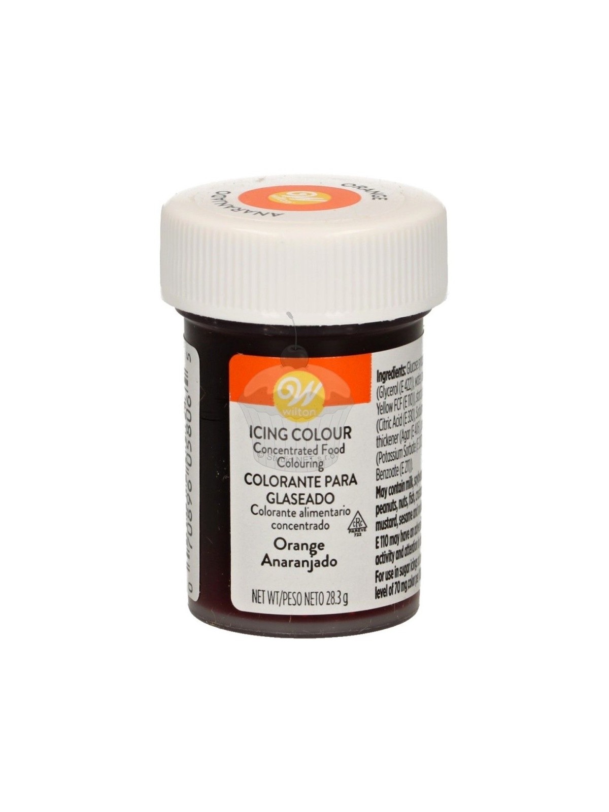 Wilton Icing Color Orange Gel 28g