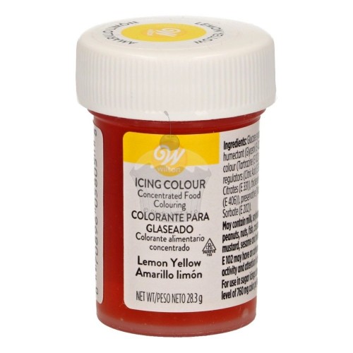 Wilton Icing Color Lemon Yellow Gel 28g