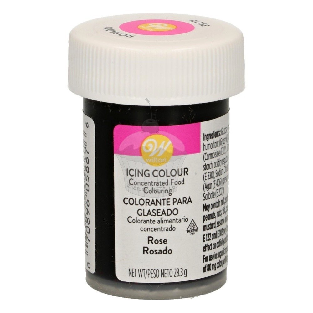 Wilton Gel Color Rose 28g - dark pink