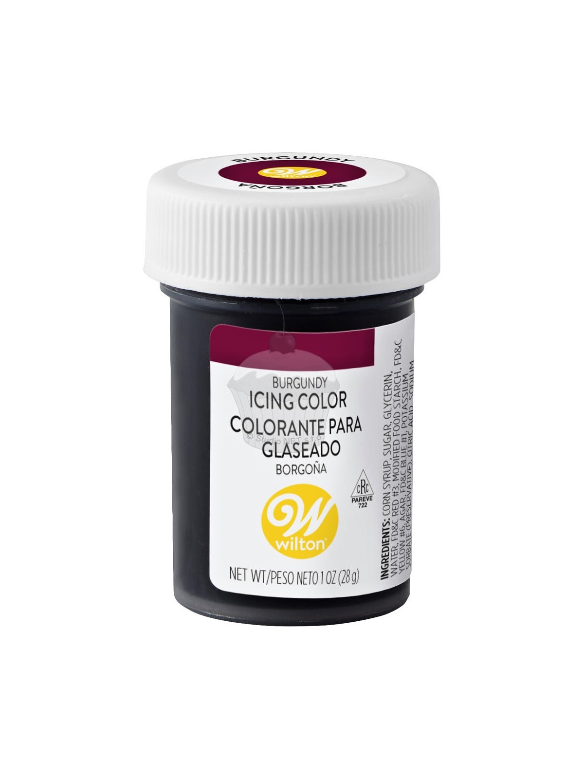 Wilton Gelfarbe Burgund 28g - Bordeaux