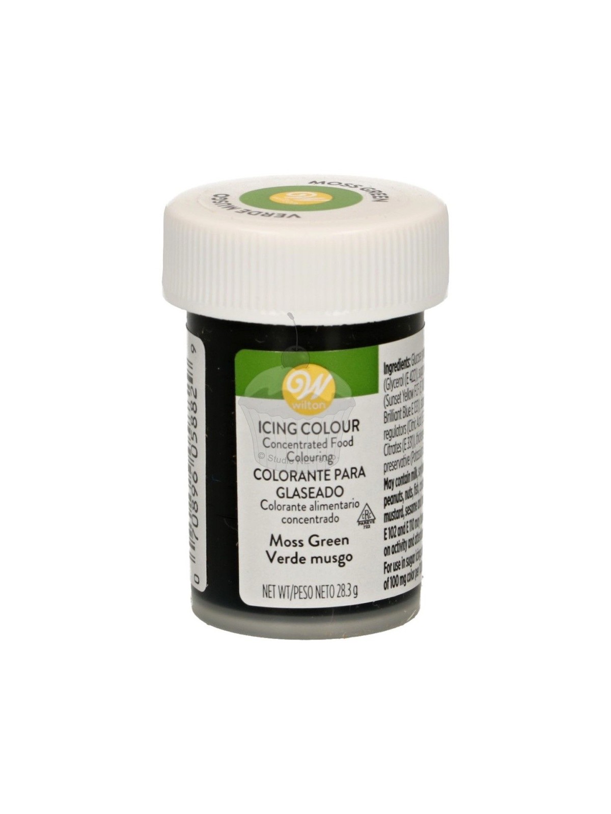 Wilton Gel-Farbe Moosgrün 28g - Moosgrün